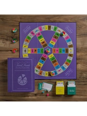 WS Games Purple Trivial Pursuit Vintage Bookshelf Board Game - Image 3 of 6