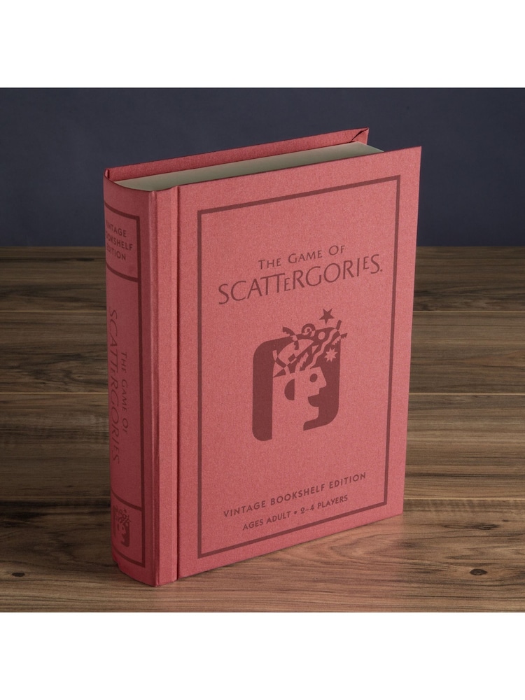 WS Games Pink/Red Scattergories Vintage Bookshelf Board Game - Image 2 of 5