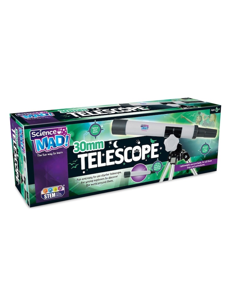 Trends UK Science Mad 30mm Telescope - Image 1 of 5