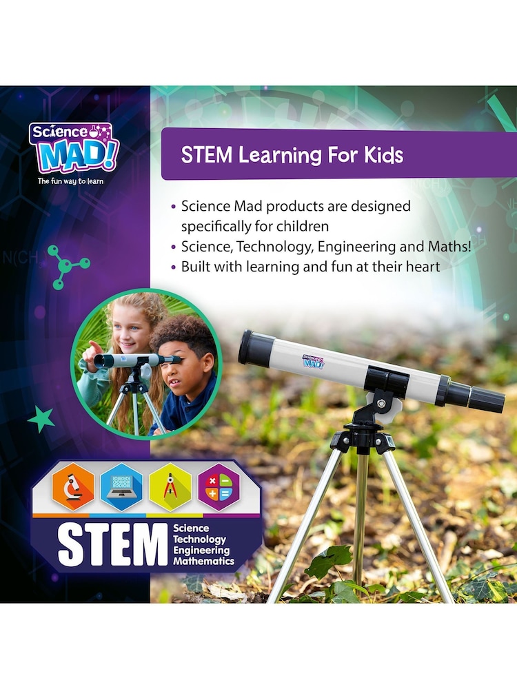 Trends UK Science Mad 30mm Telescope - Image 5 of 5