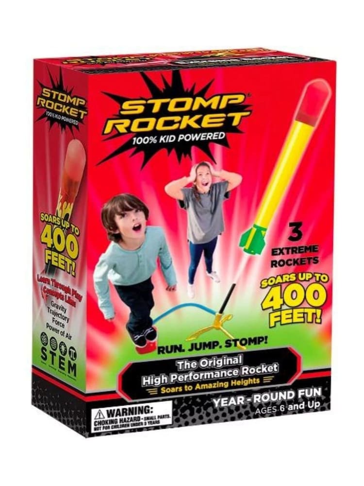 Trends UK The Original Stomp Rocket With 3 Rockets - Image 1 of 3