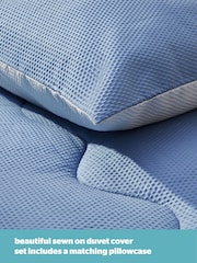 Silentnight Seersucker Coverless Duvet And Pillowcase Set - Image 3 of 10