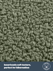 Silentnight Sage Teddy Fleece Fitted Sheet - Image 3 of 7
