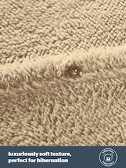 Silentnight Natural Teddy Fleece Duvet Set - Image 3 of 7