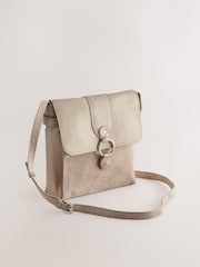 Stone Leather Messenger Bag - Image 4 of 8