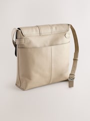 Stone Leather Messenger Bag - Image 5 of 8