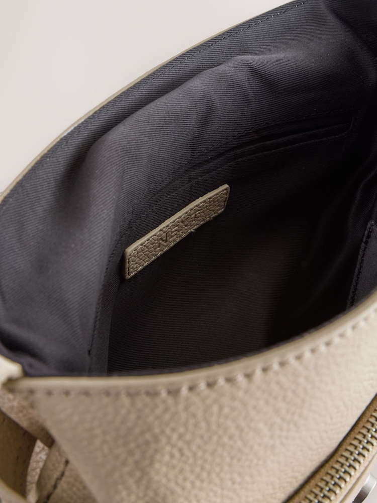 Stone Leather Messenger Bag - Image 8 of 8