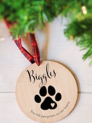 Personalised Pet Memorial Christmas Tree Ornament by Jonnys Sister - Image 2 of 2