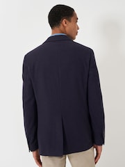 Crew Clothing Company Blue Banbury Wool Blazer - Image 2 of 5