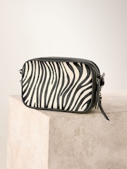 Zebra - Kameratasche aus Leder - Bild 6 von 9