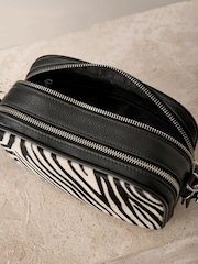 Zebra - Kameratasche aus Leder - Bild 9 von 9