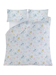 Cath Kidston White Pembroke Rose 100% Cotton Duvet Cover and Pillowcase Set - Image 3 of 4