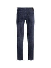BOSS Blue Dark Wash Straight Stretch Denim Jeans - Image 6 of 8