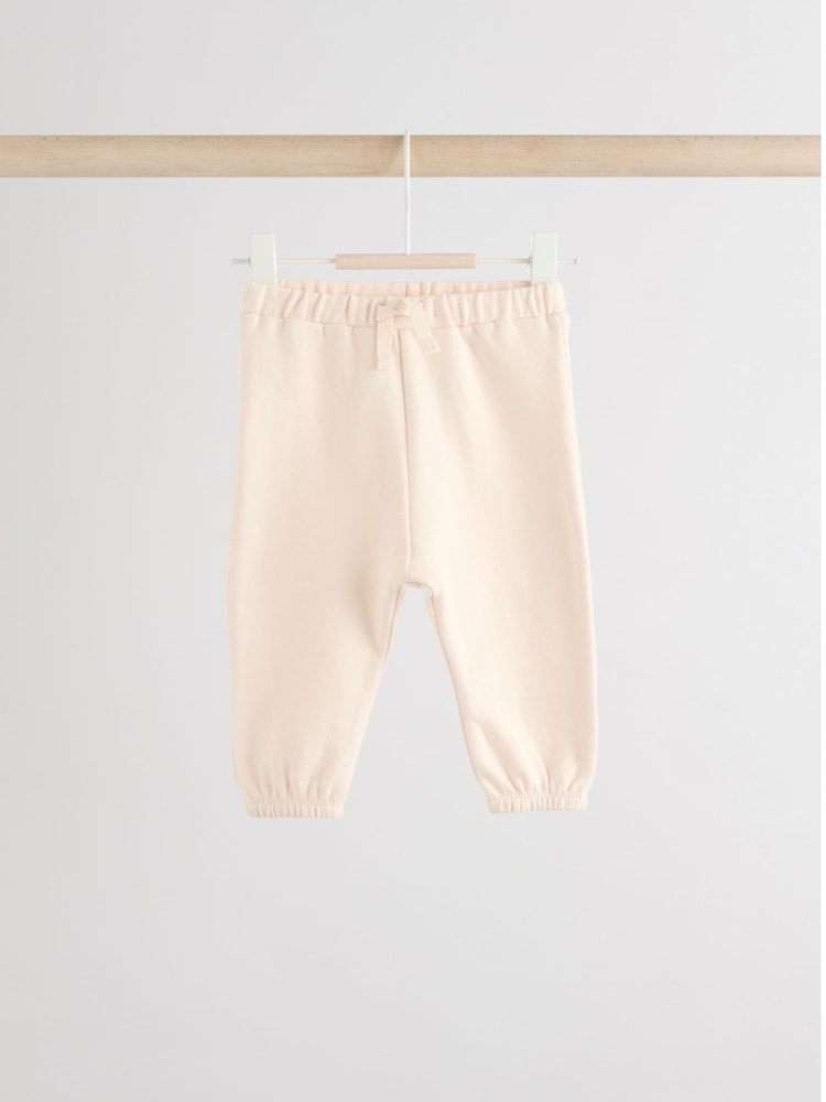 Cream/Pink Baby Sweatshirt & Joggers 6 Piece Set (0mths-2yrs) - Image 5 of 14