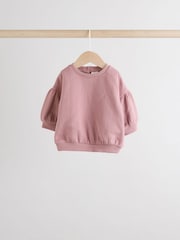 ורוד/שמנת - Baby Sweatshirt & Joggers 6 Piece Set (0mths-2yrs) - תמונה 9 מתוך 14