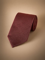 Orange Signature Italian Silk Textured Tie - Image 1 of 3