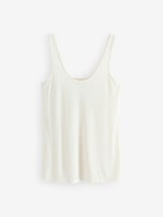 Rust/Cream/Mauve Purple Rib Vests 3 Pack - Image 12 of 14