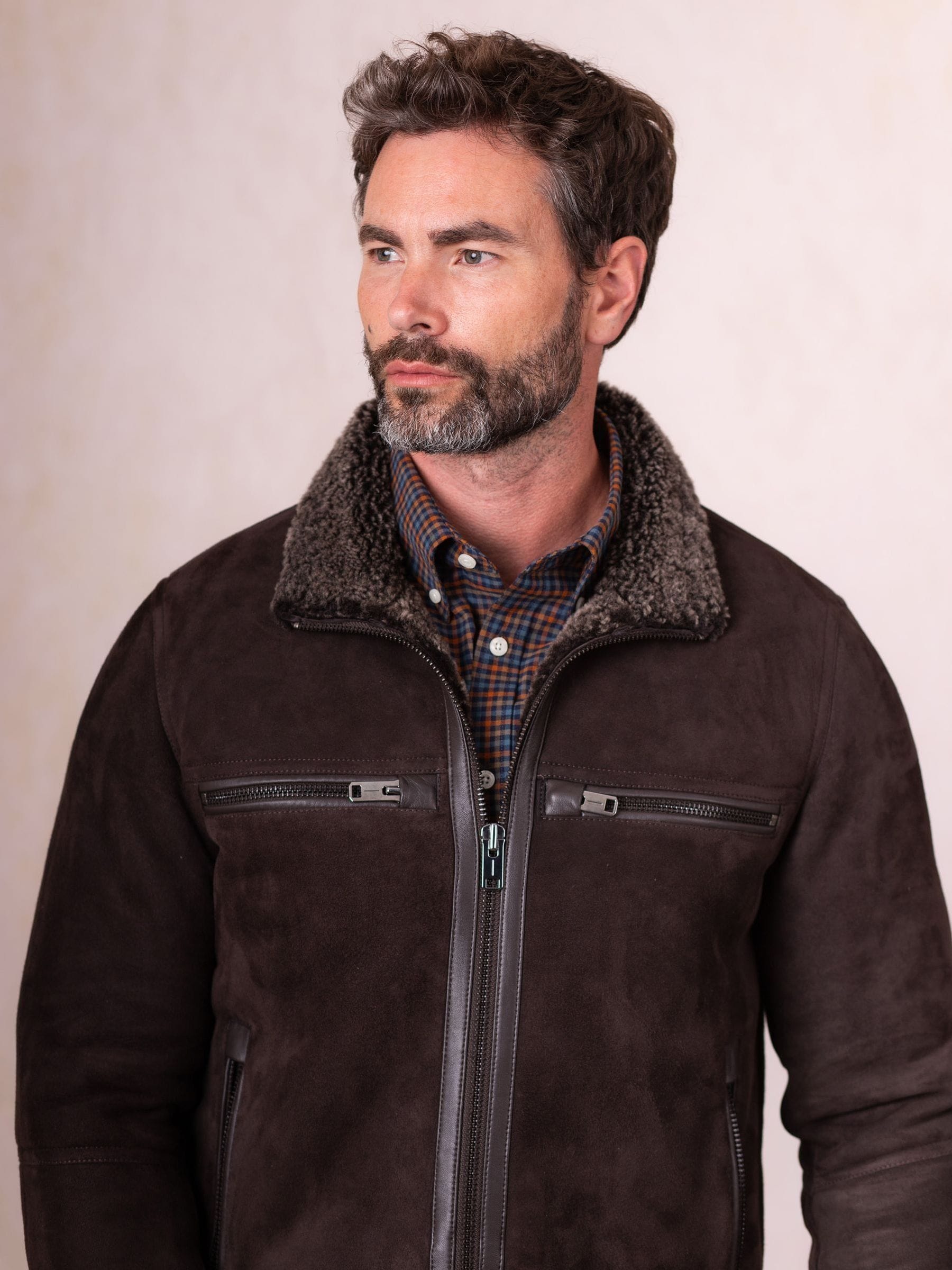 Hickey Freeman スウェードレザーコート トナカイ革 Buy Lakeland Leather Brown Buccaneer Finish Racer Jacket from Next USA