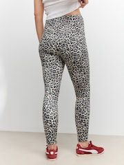 Animal Print Maternity Denim Leggings - Image 3 of 9
