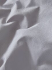 Silver Pure 100% Cotton 144 Thread Count Duvet Cover and Pillowcase Set - Image 5 of 5