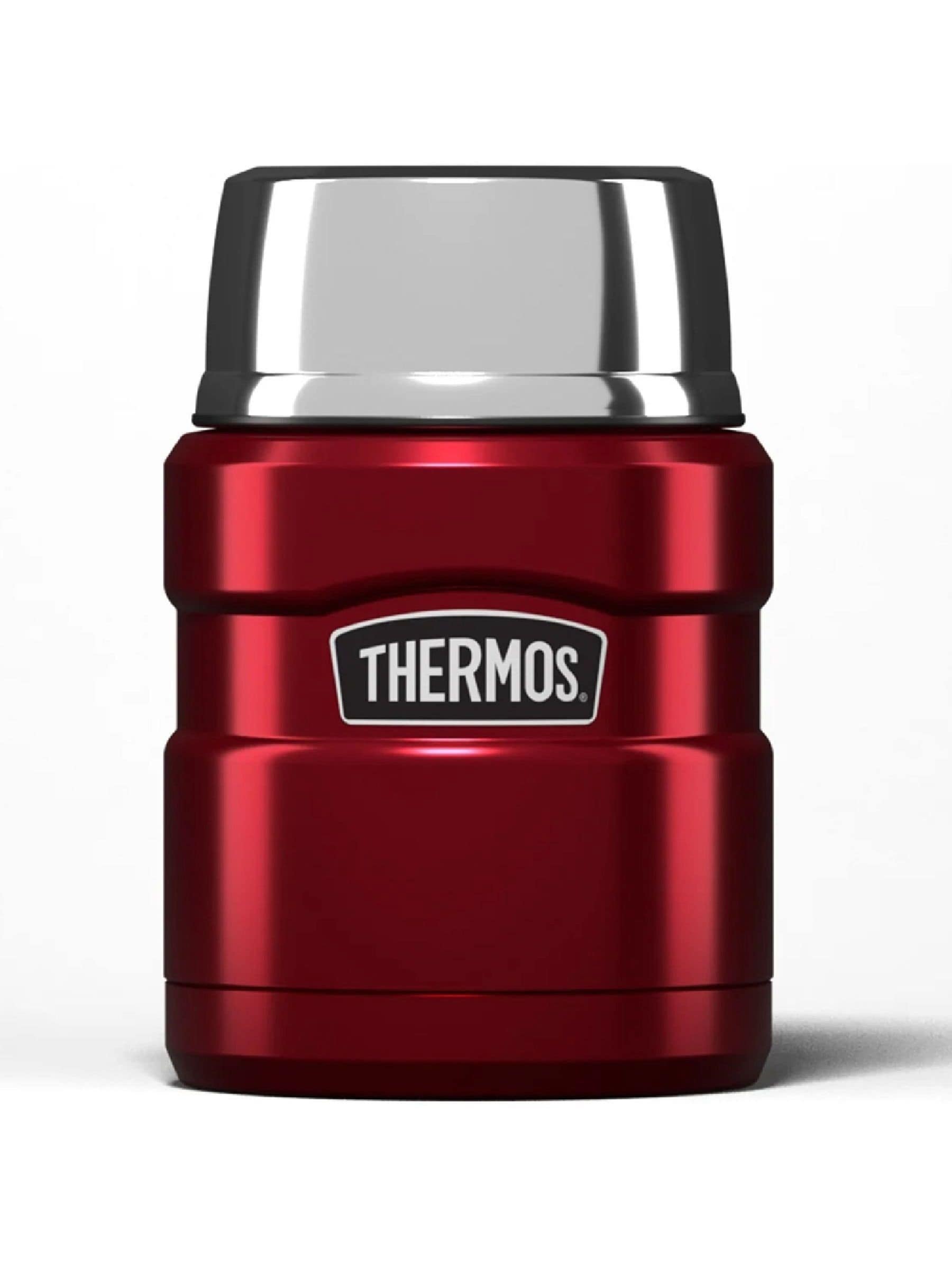 Thermos Stainless King Food Flask - Cranberry - 470ml - Stainless Steel - Image 10