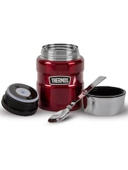 Thermos Red Stainless King Food Flask - Image 6 of 6