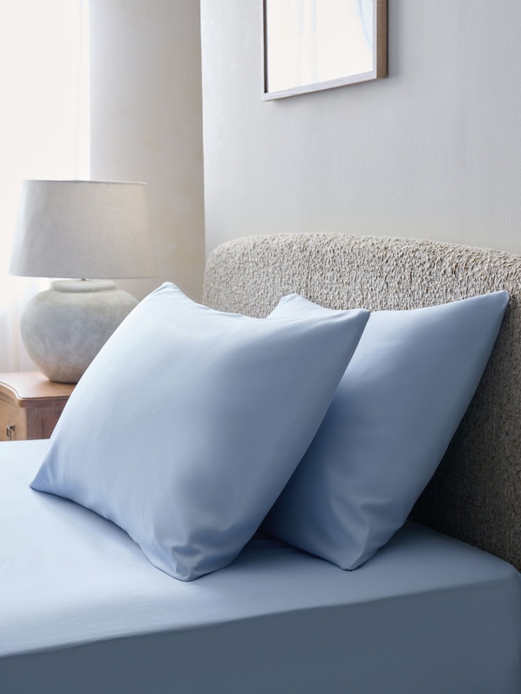 Set mit 2 bügelfreien Simply Soft-Kissenbezügen - Bild 1 von 3