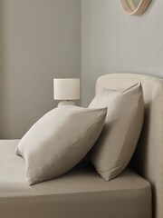 Set mit 2 bügelfreien Simply Soft-Kissenbezügen - Bild 1 von 3