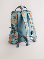 Azul con estampado de dinosaurio - Mochila - Imagen 2 de 5