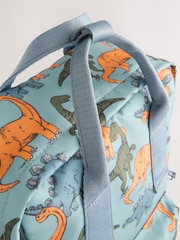 Azul con estampado de dinosaurio - Mochila - Imagen 4 de 5