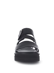 Gabor Amarillo Black Leather Sandals - Image 5 of 5