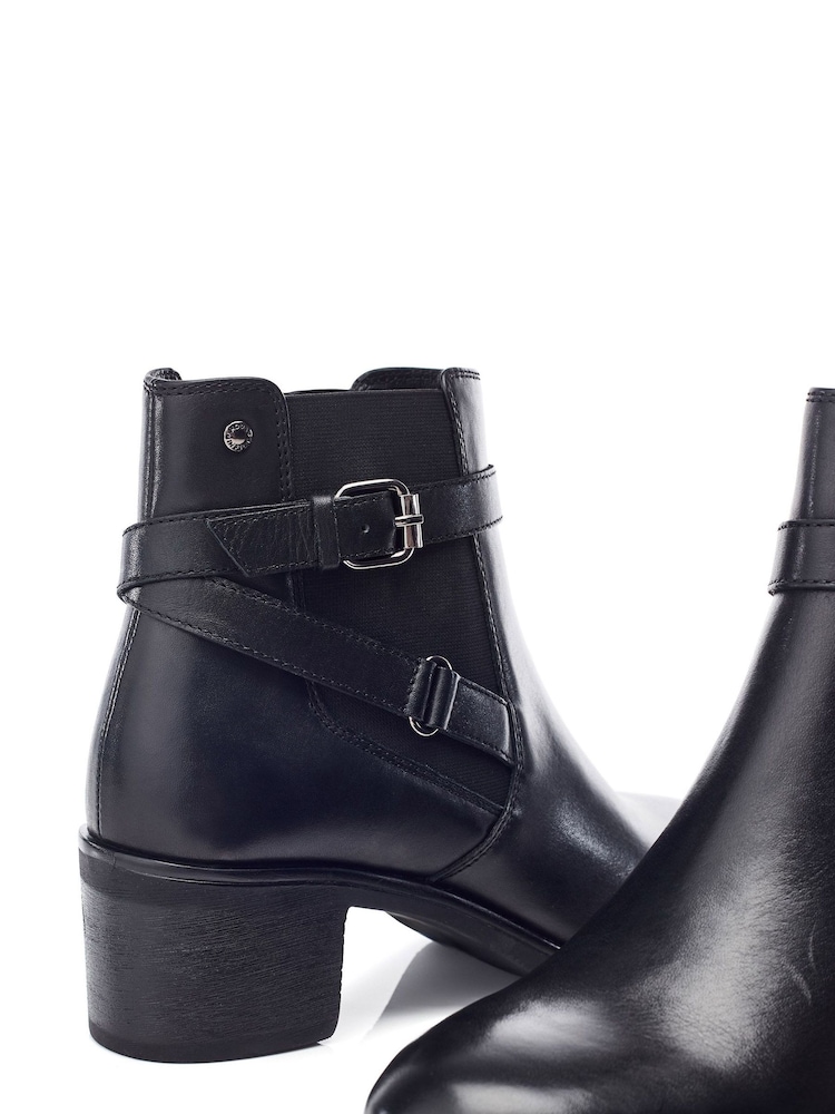 Moda in Pelle Libres Jodper Strap Leather Chelsea Boots - Image 4 of 4