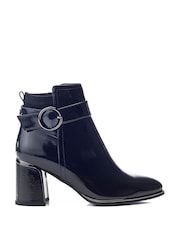 Moda in Pelle Paeden Trim Detail Ankle Boots - Image 1 of 4