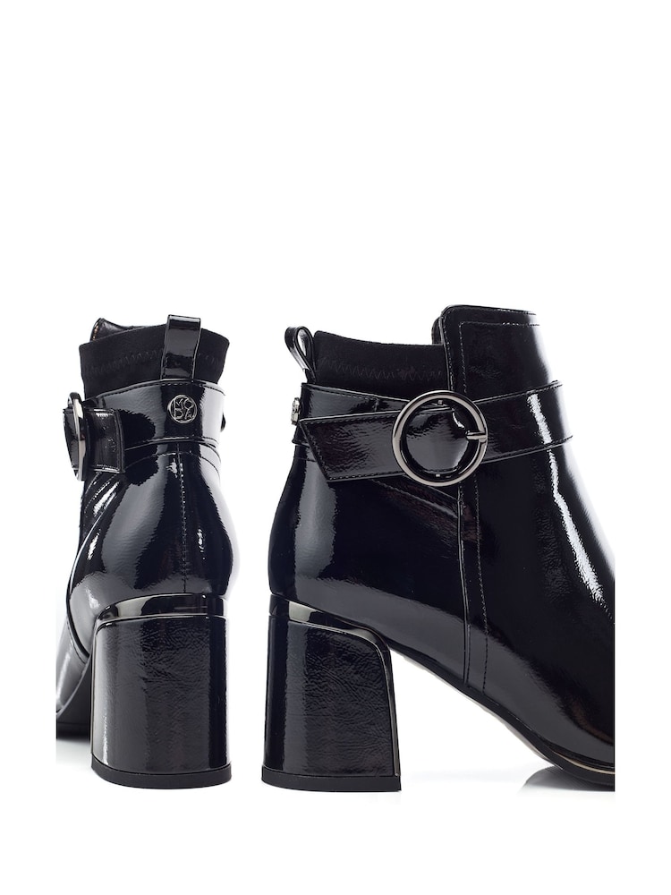 Moda in Pelle Paeden Trim Detail Ankle Boots - Image 4 of 4