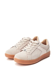 Moda in Pelle ALLETTE COLOUR BLOCK SUEDE TRAINER - Image 2 of 4