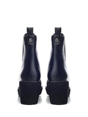 Moda in Pelle Allby Wedge Heel Chelsea Black Boots - Image 3 of 4