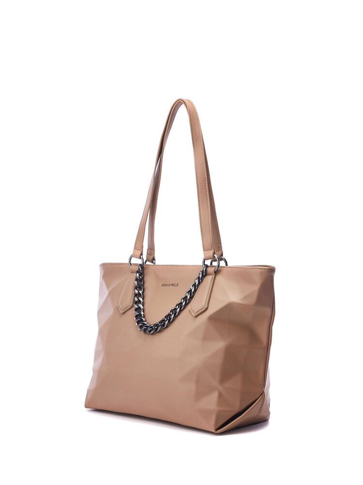 Moda in Pelle Berklie Geometric Material Shoulder Bag - Image 2 of 4