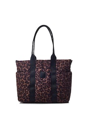 Moda in Pelle Animal Alexia Large Nylon Tote Bag - Image 1 of 4