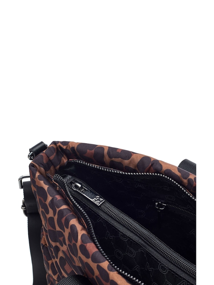 Moda in Pelle Animal Alexia Large Nylon Tote Bag - Image 4 of 4