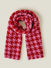 Accessorize Houndstooth Woven Blanket Scarf - صورة 2 من 3