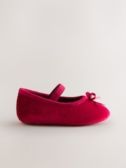 Red Baby Ballet Shoes (0-18mths) - Image 3 of 5