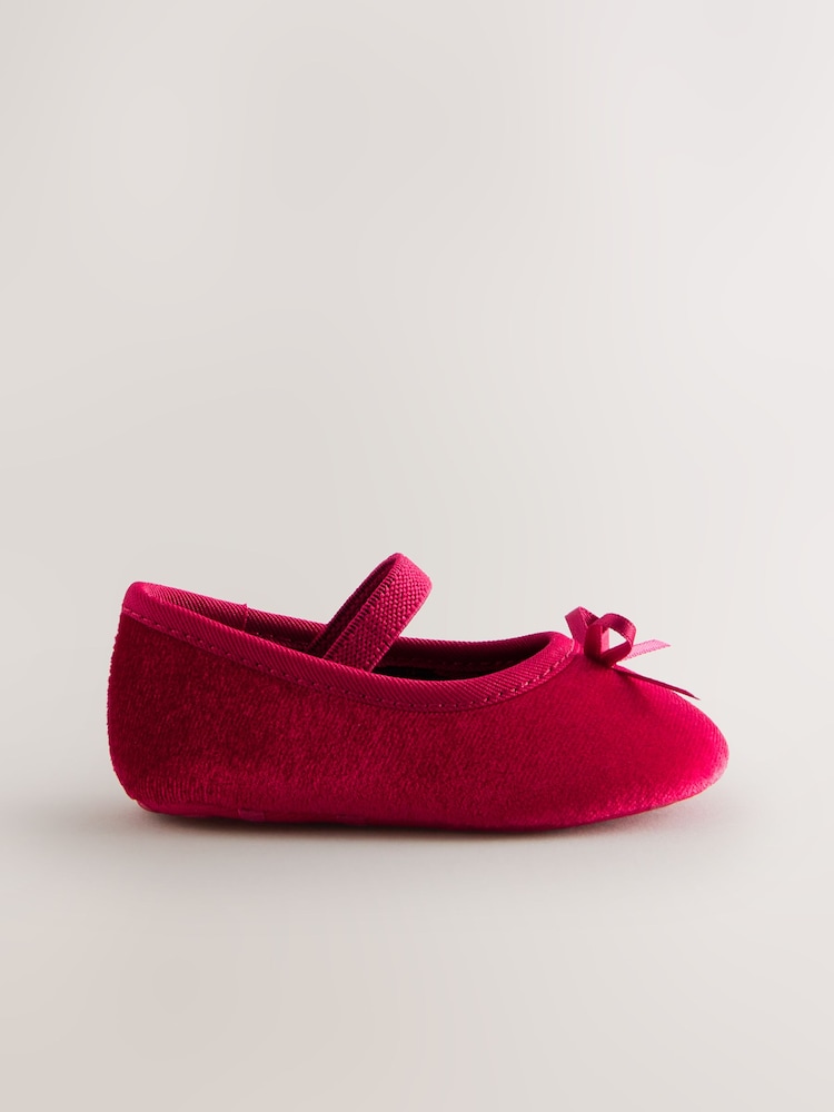 newborn red dress shoes Ruby Mary Jane Baby Shoe - Infant | 2