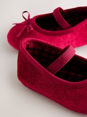 Red Baby Ballet Shoes (0-18mths) - Image 4 of 5