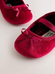 Red Baby Ballet Shoes (0-18mths) - Image 5 of 5