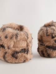 Animal Tan Brown Baby Cosy Touch Fasten Boots (0-18mths) - Image 10 of 10