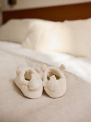 Cream Bunny Baby Character Slip-On Shoes (0-18mths) - Image 4 of 9
