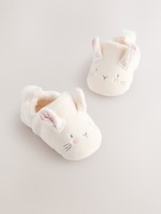 Cream Bunny Baby Character Slip-On Shoes (0-18mths) - Image 5 of 9