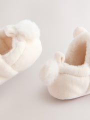 Cream Bunny Baby Character Slip-On Shoes (0-18mths) - Image 7 of 9
