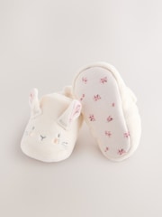 Cream Bunny Baby Character Slip-On Shoes (0-18mths) - Image 8 of 9