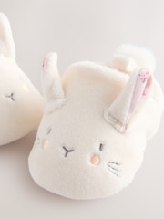 Cream Bunny Baby Character Slip-On Shoes (0-18mths) - Image 9 of 9